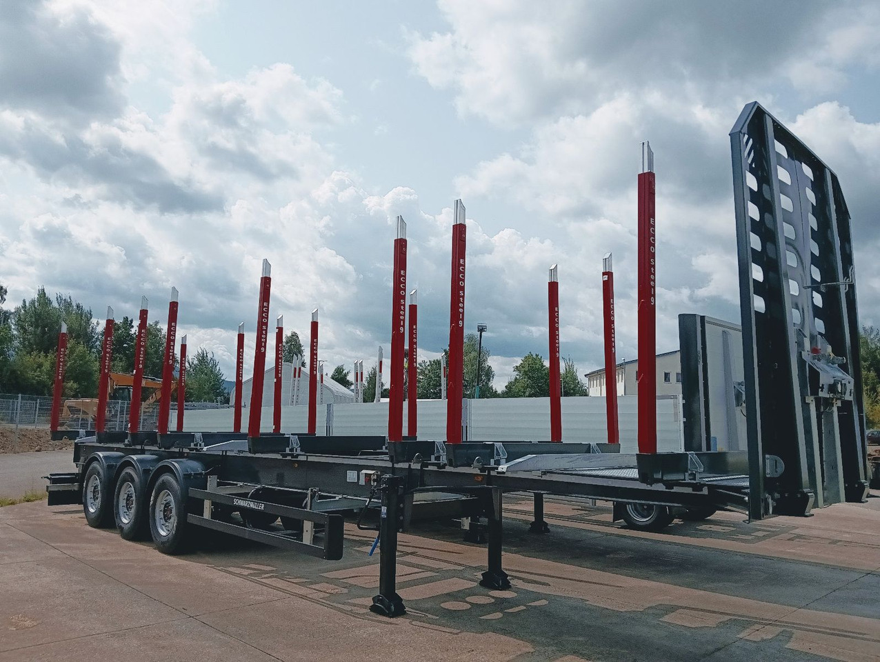 Schwarzmüller 3-A Rungensattel 8xRungSchemel 5800kg NEU sofort Schwarzmüller 3-A Rungensattel 8xRungSchemel 5800kg NEU sofort - Timber semi-trailer: picture 3 Schwarzmüller 3-A Rungensattel 8xRungSchemel 5800kg NEU sofort Schwarzmüller 3-A Rungensattel 8xRungSchemel 5800kg NEU sofort - Timber semi-trailer: picture 3