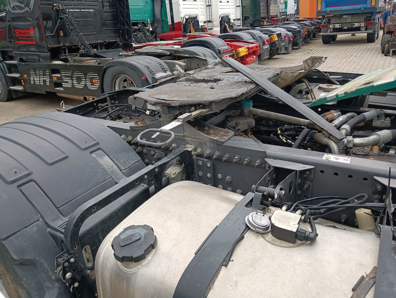 Tractor unit Volvo FH 500 4x2T X-Track Globe I-PARC HydraulikUNFALL: picture 21