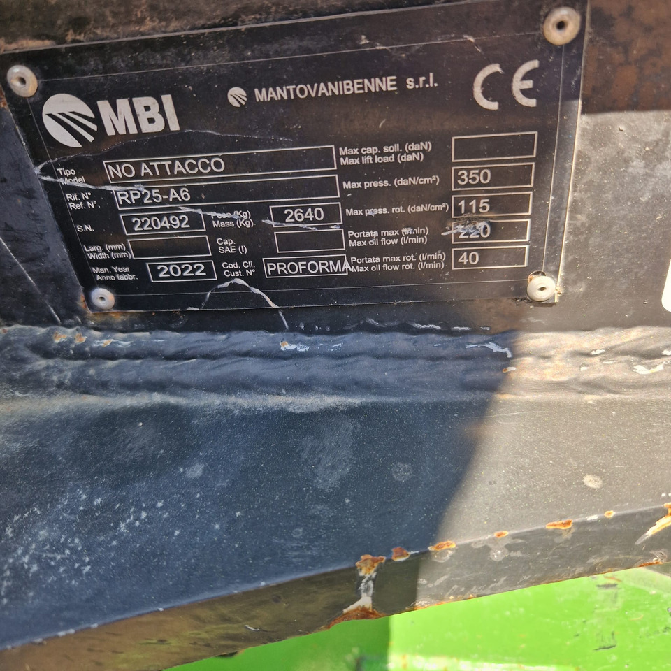 MBI RP25; 2600kg f. 25- 35to excavator - Demolition shears for Construction machinery: picture 3 MBI RP25; 2600kg f. 25- 35to excavator - Demolition shears for Construction machinery: picture 3