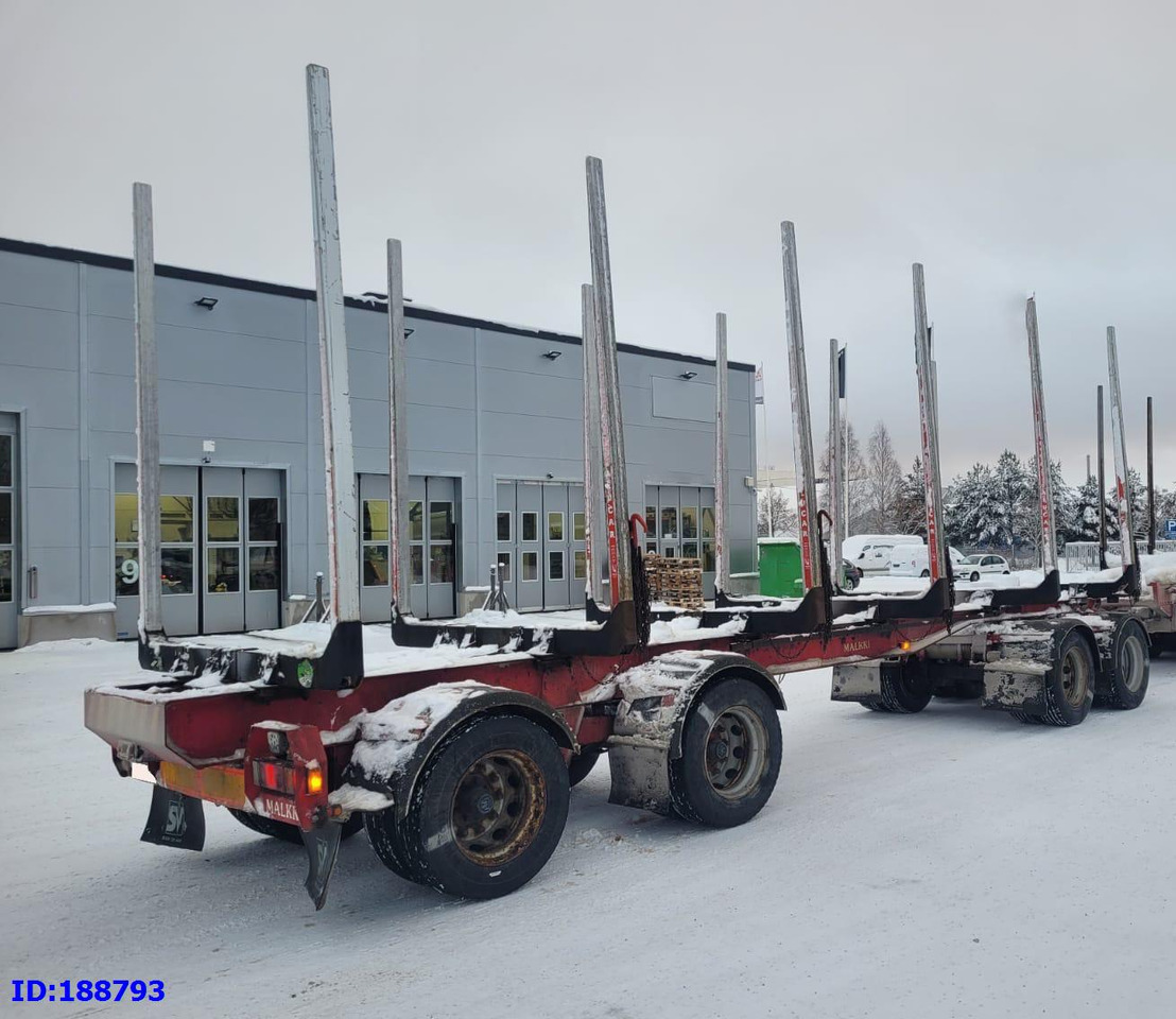 MALKKI RJ4-10200 - 4 Axles - Timber trailer: picture 2 MALKKI RJ4-10200 - 4 Axles - Timber trailer: picture 2