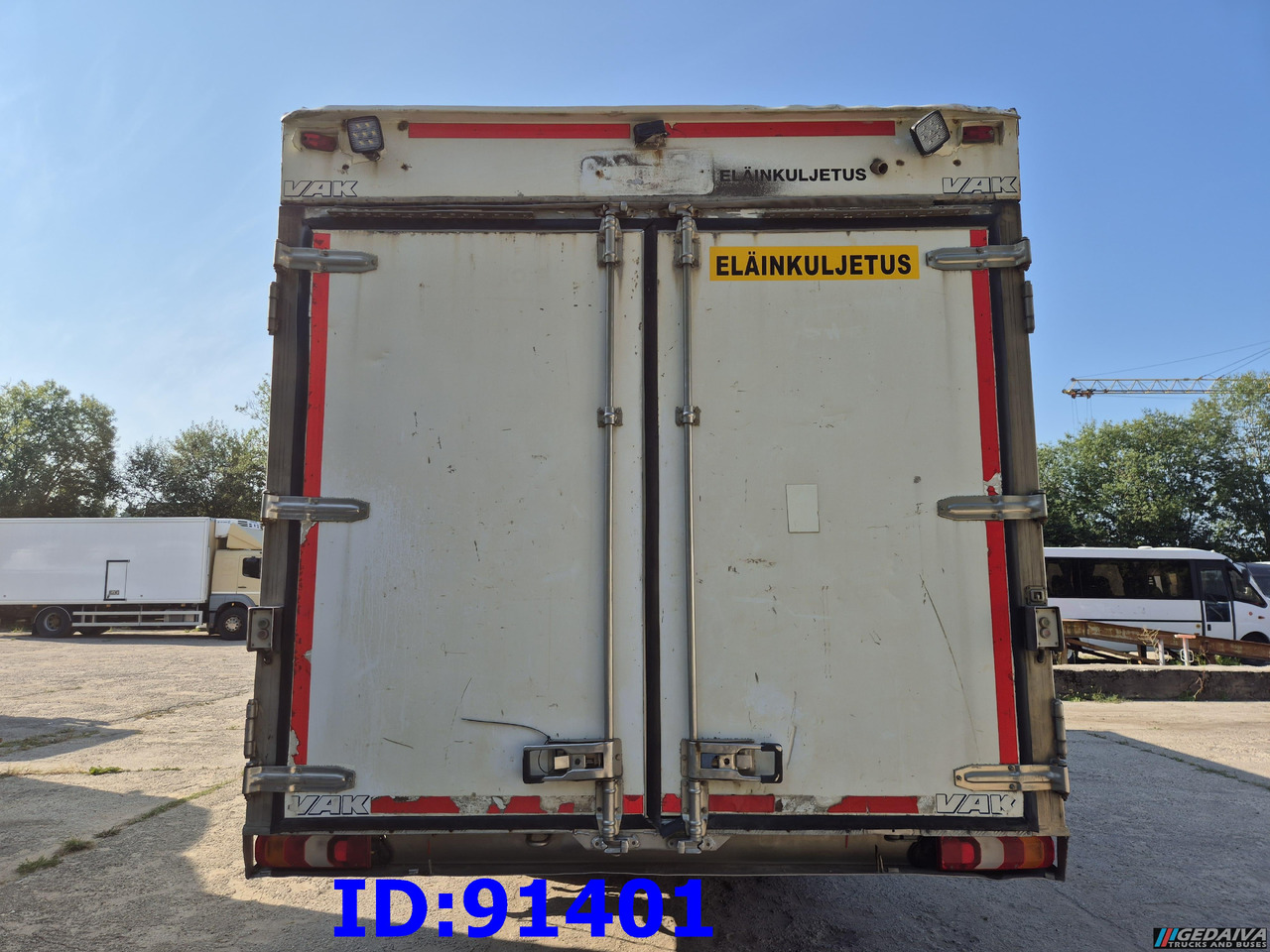 Livestock truck MERCEDES-BENZ Antos 2532 - 6x2 - Euro 6 - Animal transport: picture 6