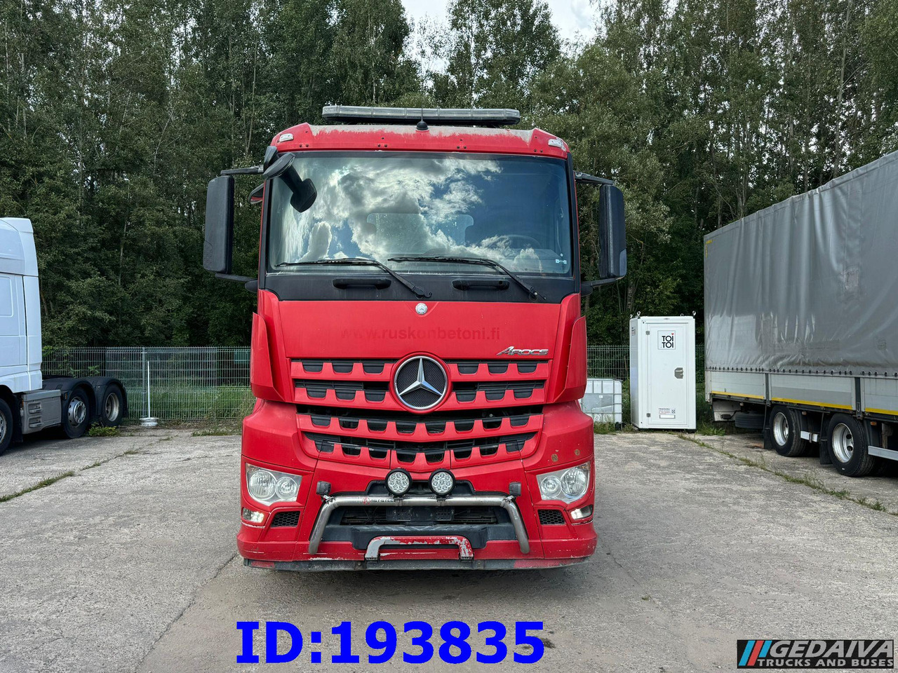 MERCEDES-BENZ Arocs 2840 6x4 Manual Euro6 - Cab chassis truck: picture 2 MERCEDES-BENZ Arocs 2840 6x4 Manual Euro6 - Cab chassis truck: picture 2