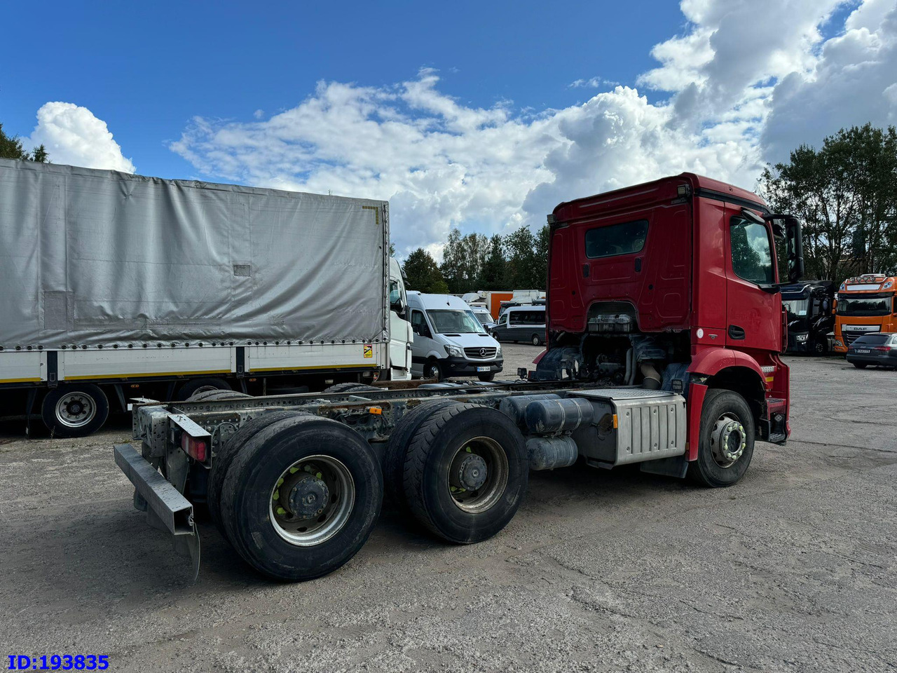 MERCEDES-BENZ Arocs 2840 6x4 Manual Euro6 - Cab chassis truck: picture 5 MERCEDES-BENZ Arocs 2840 6x4 Manual Euro6 - Cab chassis truck: picture 5