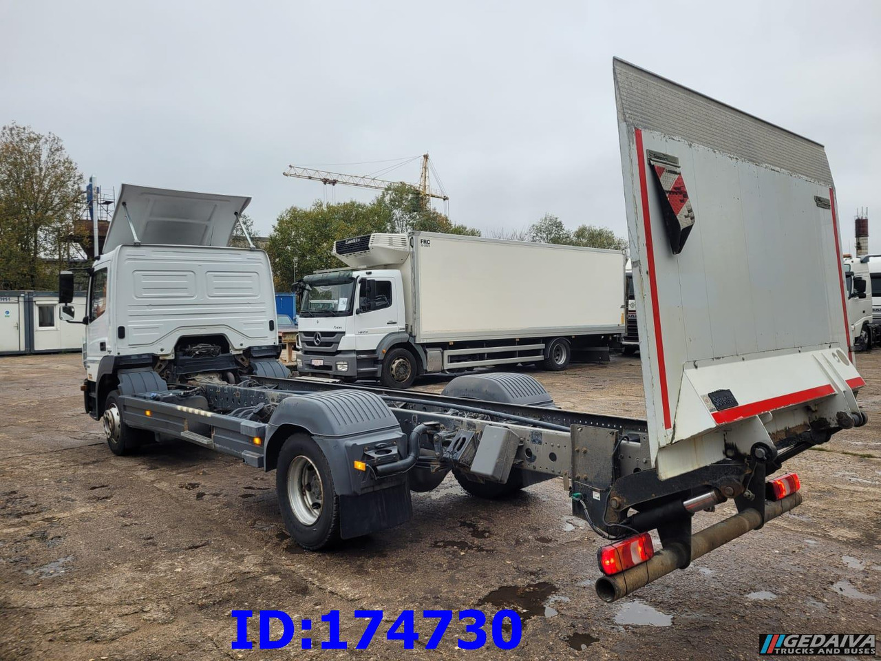 Cab chassis truck MERCEDES-BENZ Atego 1218 - Euro6 - Manual - Full Steel: picture 7