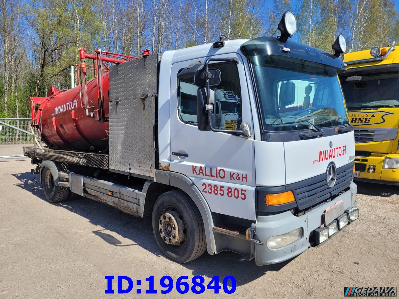 MERCEDES-BENZ Atego 1223 Manual + 7.3m3 - Tank truck: picture 4 MERCEDES-BENZ Atego 1223 Manual + 7.3m3 - Tank truck: picture 4