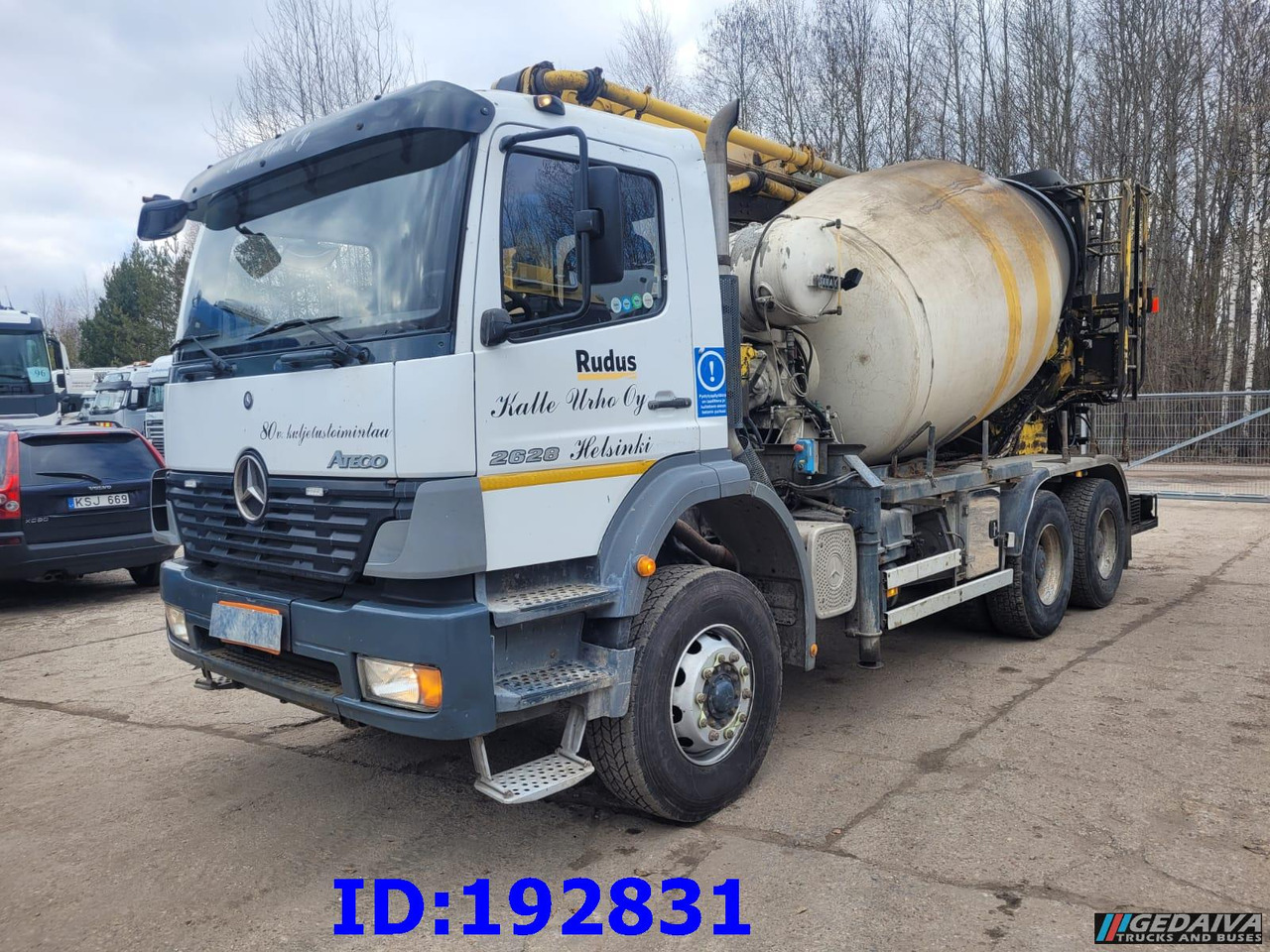 MERCEDES-BENZ Atego 2628 6x4 Schwing 17m 9m3 - Concrete pump truck: picture 4 MERCEDES-BENZ Atego 2628 6x4 Schwing 17m 9m3 - Concrete pump truck: picture 4