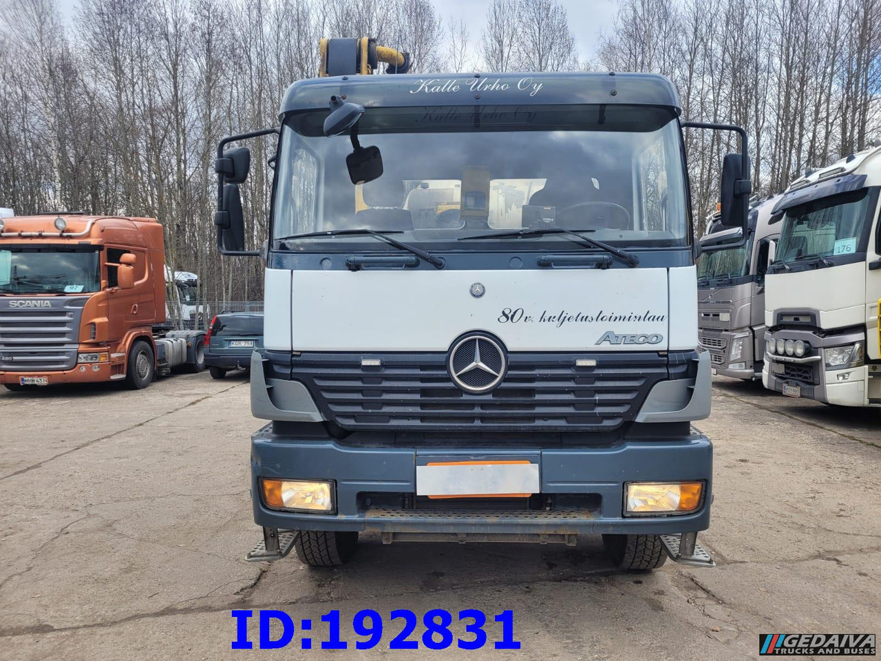 MERCEDES-BENZ Atego 2628 6x4 Schwing 17m 9m3 - Concrete pump truck: picture 2 MERCEDES-BENZ Atego 2628 6x4 Schwing 17m 9m3 - Concrete pump truck: picture 2