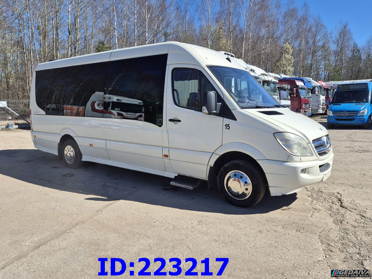 MERCEDES-BENZ Sprinter 518 VIP Prostyle 17-Place (Motor defekt) - Coach: picture 2 MERCEDES-BENZ Sprinter 518 VIP Prostyle 17-Place (Motor defekt) - Coach: picture 2