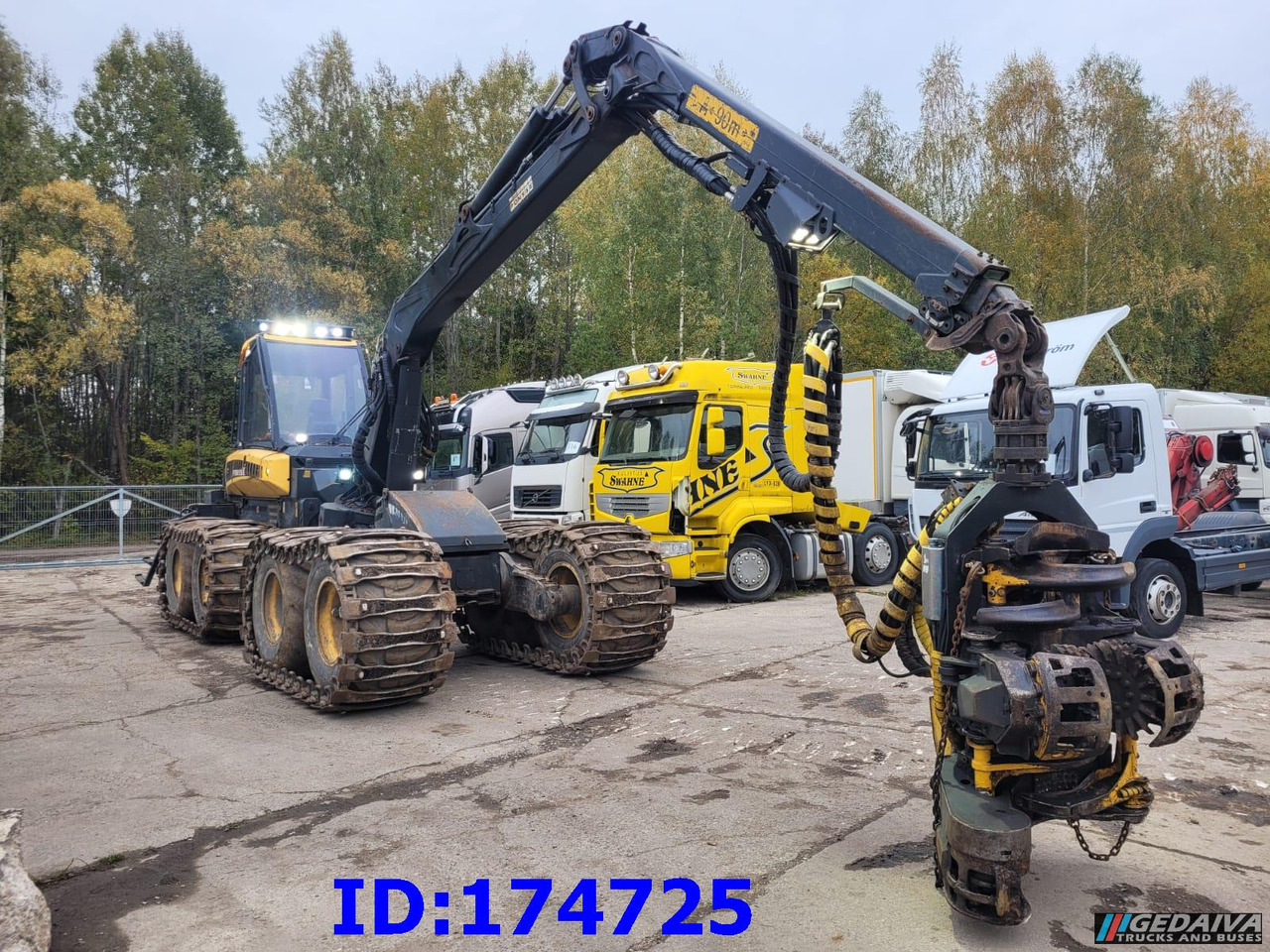 PONSSE FOX 8W - Forestry harvester: picture 4 PONSSE FOX 8W - Forestry harvester: picture 4