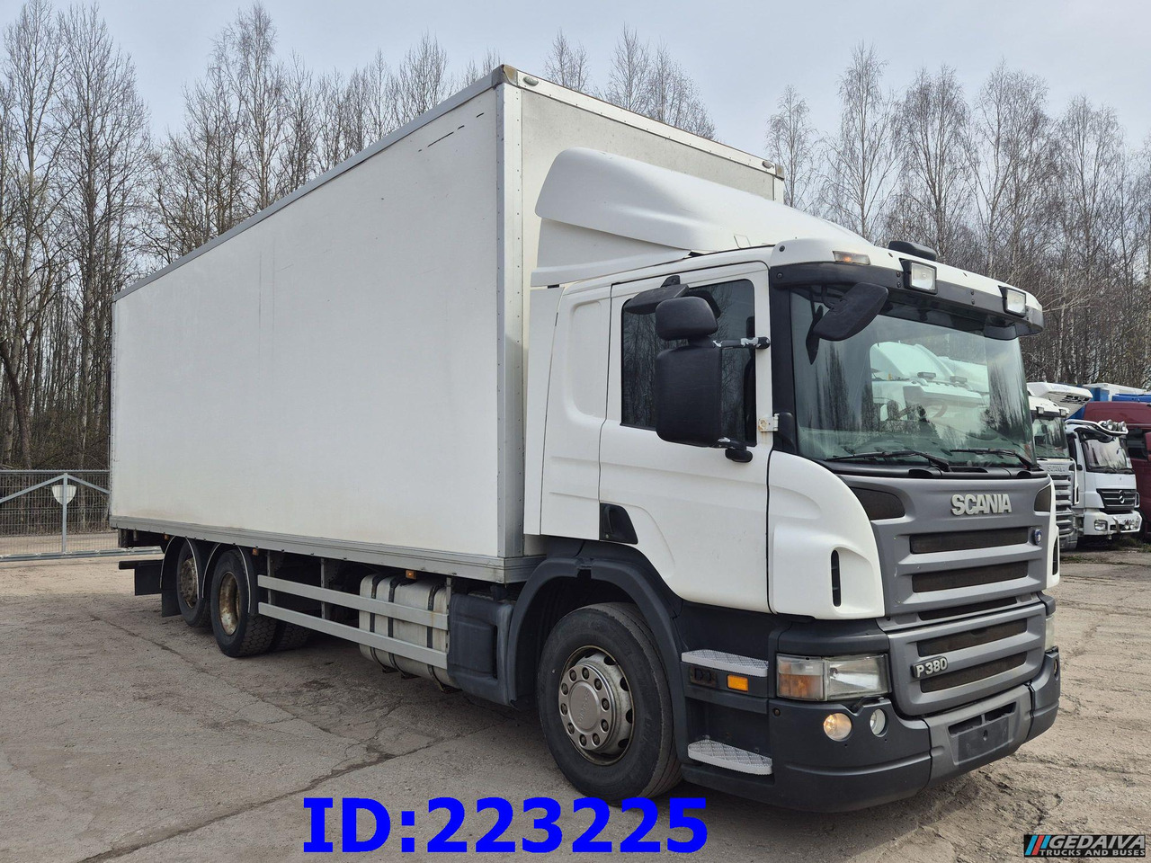 SCANIA P380 6x2 Open side box - Box truck: picture 4 SCANIA P380 6x2 Open side box - Box truck: picture 4