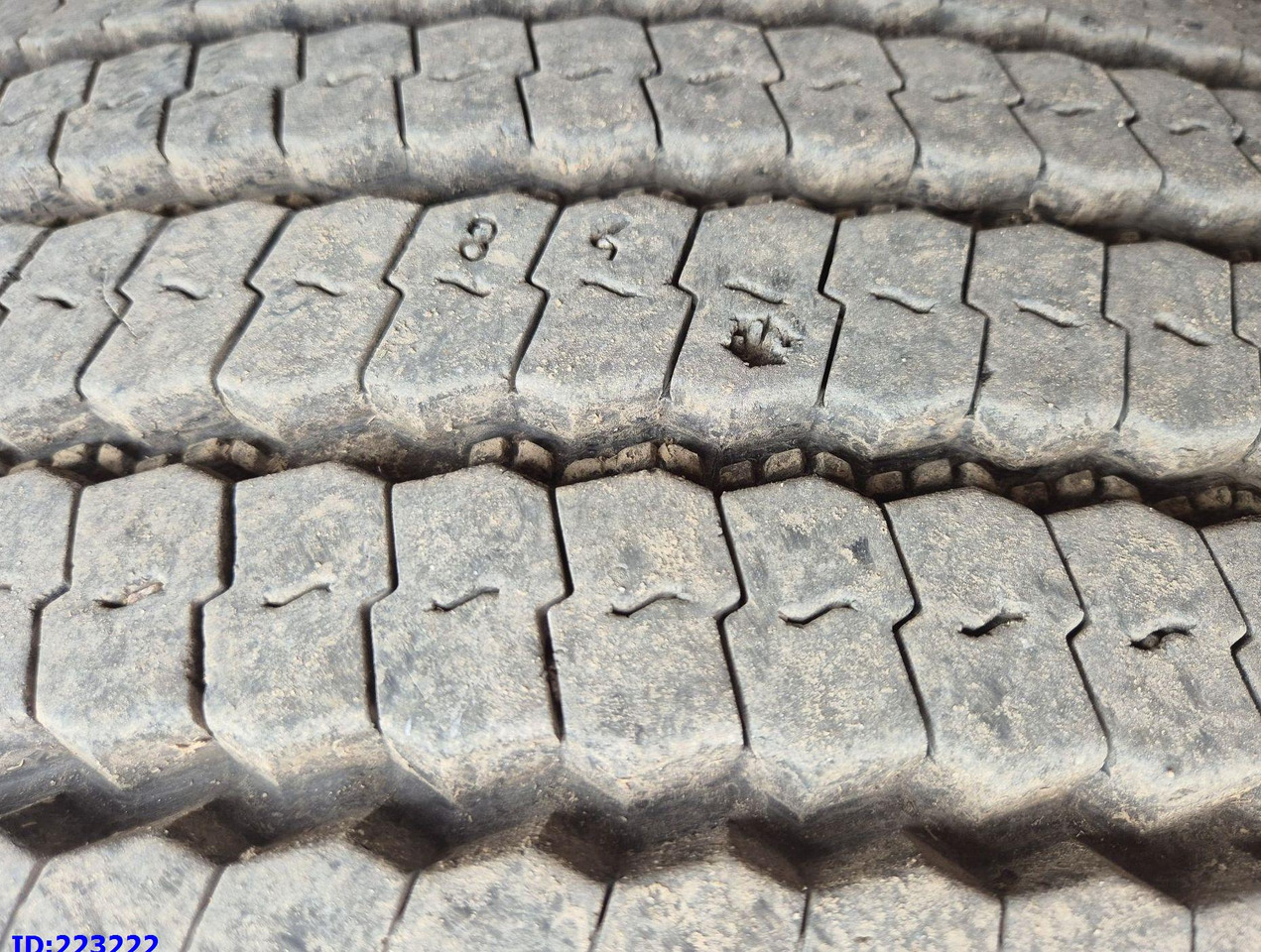 Cab chassis truck SCANIA R620 - 8x4 - Steering axle: picture 19