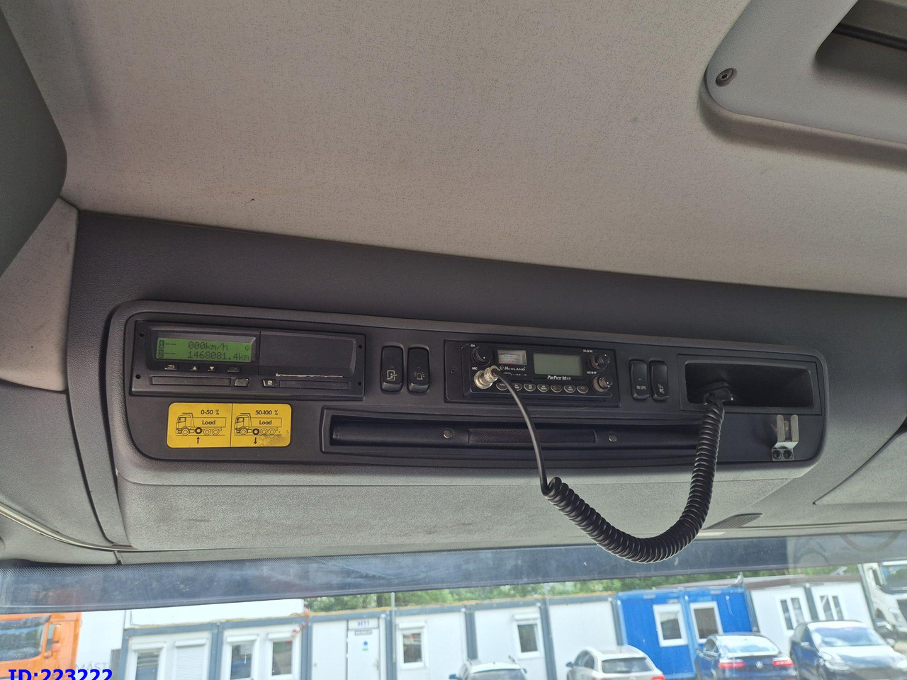 Cab chassis truck SCANIA R620 - 8x4 - Steering axle: picture 14