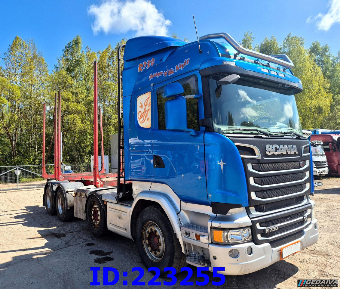 SCANIA R730 - 8x4 - Full Steel - Timber truck: picture 4 SCANIA R730 - 8x4 - Full Steel - Timber truck: picture 4