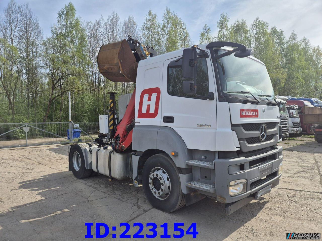 MERCEDES-BENZ Axor 1840 + Crane Epsilon Palfinger 0150Z - Tractor unit: picture 4 MERCEDES-BENZ Axor 1840 + Crane Epsilon Palfinger 0150Z - Tractor unit: picture 4