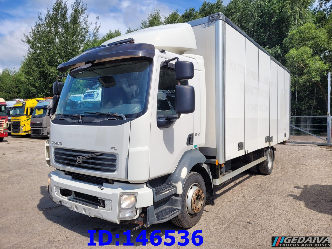 VOLVO FL 240HP - 4x2 - Manual - Euro5 - Box truck: picture 1 VOLVO FL 240HP - 4x2 - Manual - Euro5 - Box truck: picture 1