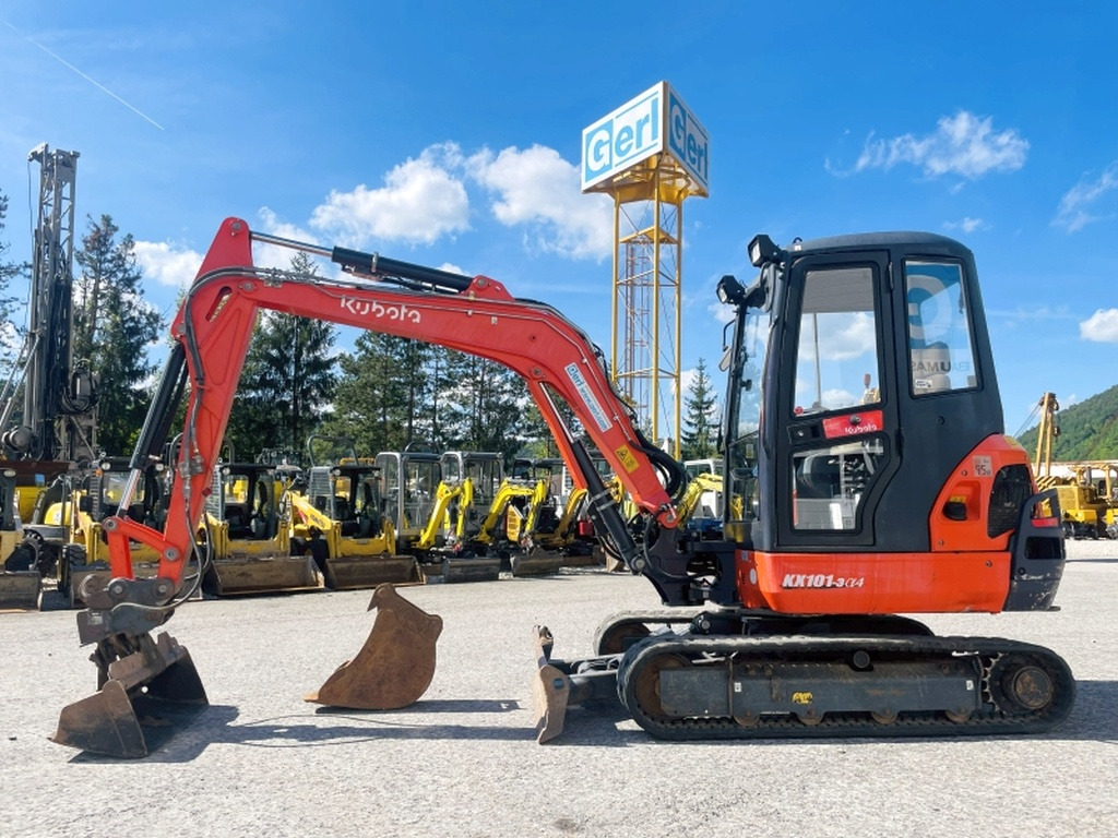 Kubota KX101-3a (4052) - Mini excavator: picture 1 Kubota KX101-3a (4052) - Mini excavator: picture 1