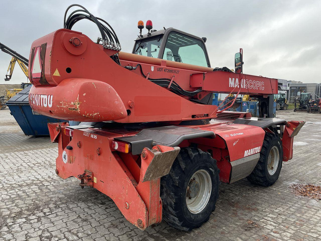 Manitou MRT1635 - Telescopic handler: picture 4 Manitou MRT1635 - Telescopic handler: picture 4