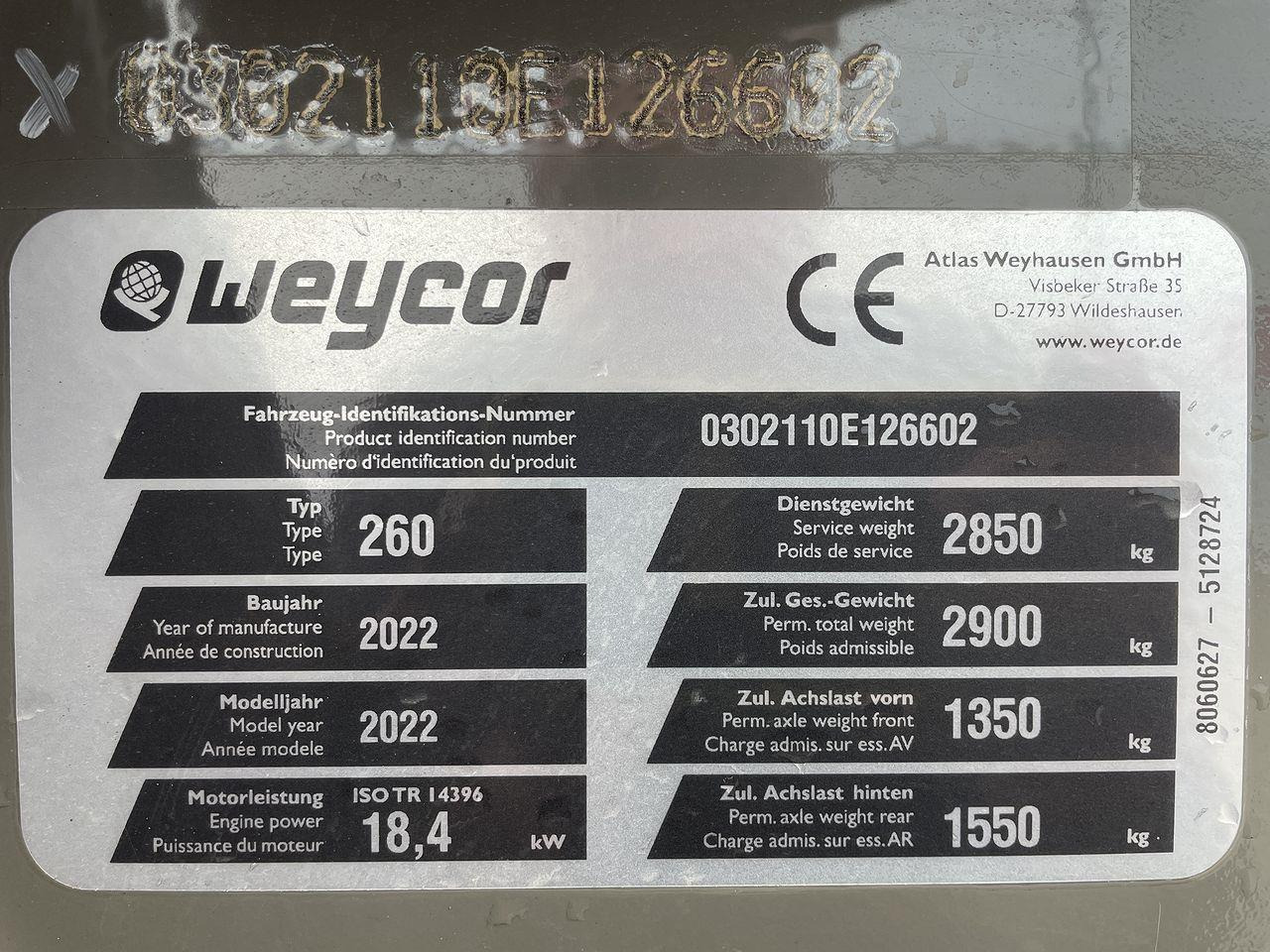 Road roller Weycor AW260: picture 9