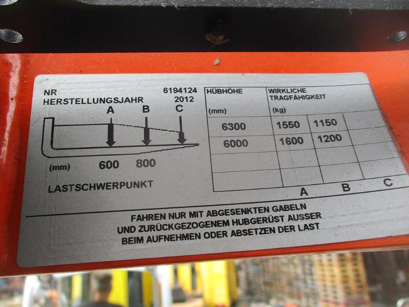Reach truck BT RRE 160: picture 12 Reach truck BT RRE 160: picture 12