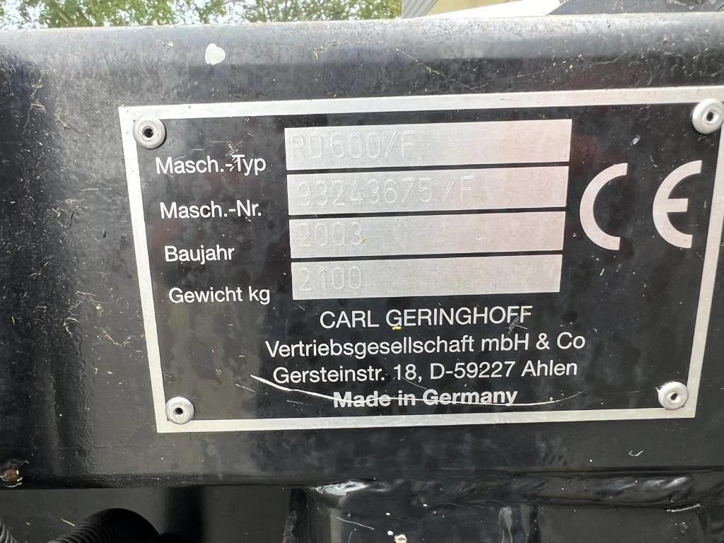 Harvester attachment Geringhoff Rota-Disc 600 F: picture 12