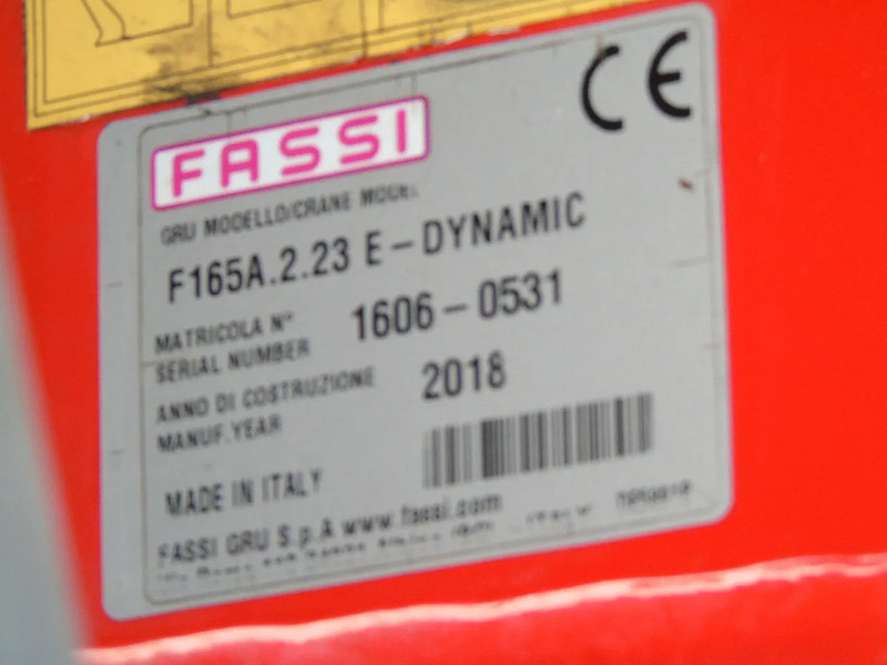 Crane truck DAF CF 480 + FASSI 16T/M + 20T HOOK + 8X4 + REMOTE: picture 13
