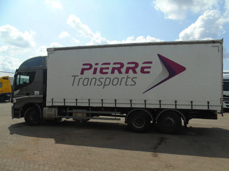 Curtainsider truck Iveco Stralis 510 + EURO 6 + STEERING AXLE: picture 11