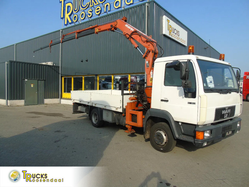 MAN 8.163 + ATLAS 60.1 + MANUAL + EURO 2 + 127KM!! - Crane truck: picture 1 MAN 8.163 + ATLAS 60.1 + MANUAL + EURO 2 + 127KM!! - Crane truck: picture 1