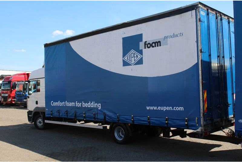 MAN TGL 8.210 + TRAILER + SLEEPCAB COMBI - Curtainsider truck: picture 3 MAN TGL 8.210 + TRAILER + SLEEPCAB COMBI - Curtainsider truck: picture 3