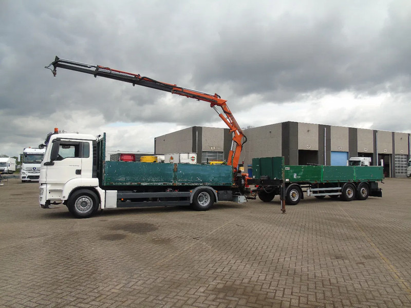 MAN TGS 18.440 + ATLAS 165 + EURO 5 + TRAILER 3 AXLE + REMOTE - Crane truck: picture 2 MAN TGS 18.440 + ATLAS 165 + EURO 5 + TRAILER 3 AXLE + REMOTE - Crane truck: picture 2