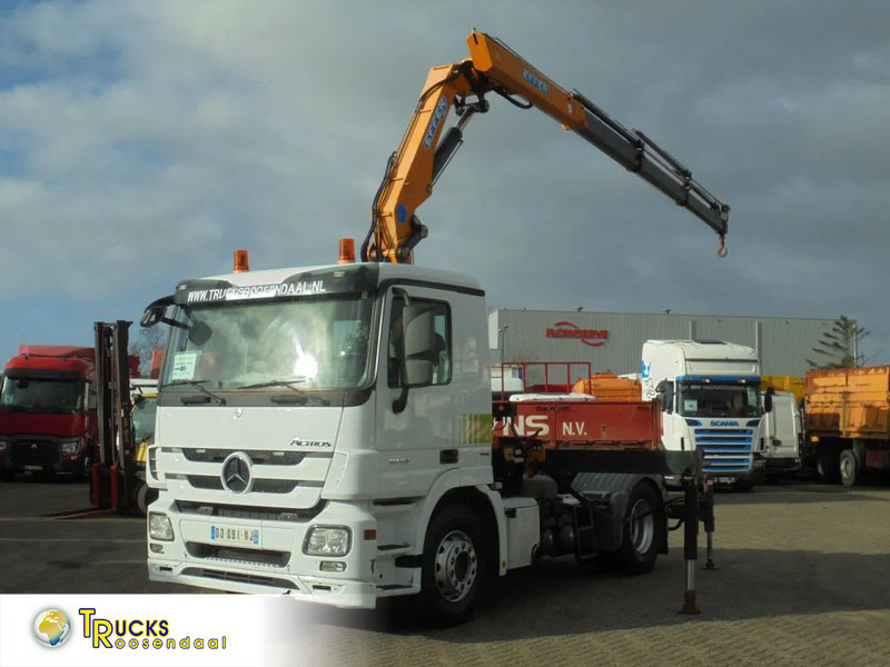 Mercedes-Benz Actros 1846 + Euro 5 + EFFER 250 Crane + REMOTE - Crane truck: picture 1 Mercedes-Benz Actros 1846 + Euro 5 + EFFER 250 Crane + REMOTE - Crane truck: picture 1