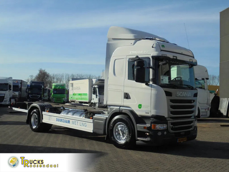 Scania G 340 + Euro 6 + LNG + Manual+BDF - Cab chassis truck: picture 1 Scania G 340 + Euro 6 + LNG + Manual+BDF - Cab chassis truck: picture 1