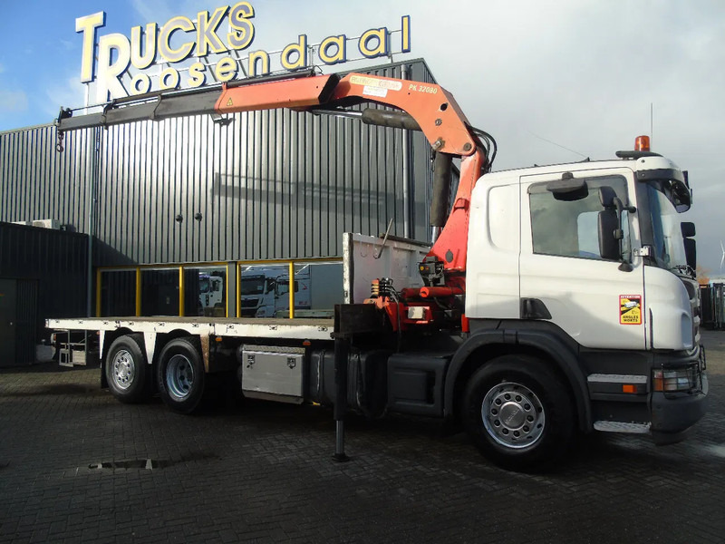 Scania P 420 + PALFINGER 32080 + STEERING + 6X2 - Crane truck: picture 4 Scania P 420 + PALFINGER 32080 + STEERING + 6X2 - Crane truck: picture 4