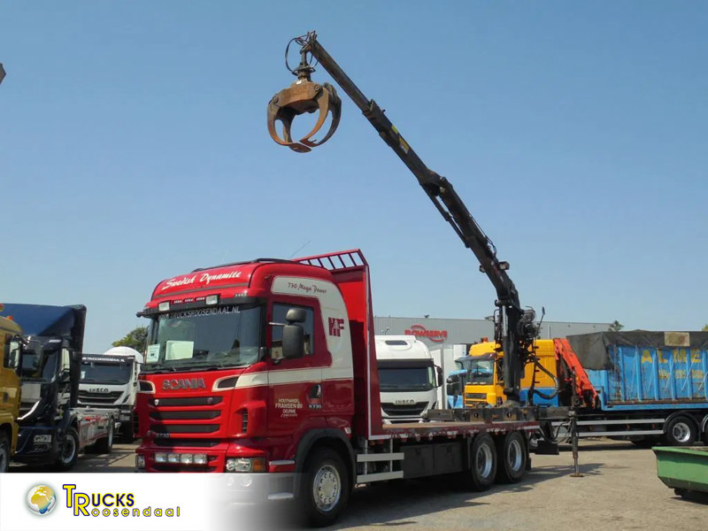 Scania R730 V8 + Euro 5 + Loglift 115Z + 6X4 + DISCOUNTED from 56.950,- !!! - Crane truck: picture 1 Scania R730 V8 + Euro 5 + Loglift 115Z + 6X4 + DISCOUNTED from 56.950,- !!! - Crane truck: picture 1