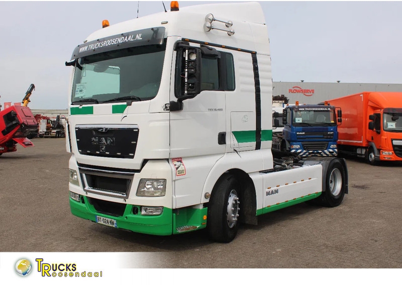 MAN TGX 18.480 + EURO 5 + PTO + RETARDER ! FULL SPOILER - Tractor unit: picture 1 MAN TGX 18.480 + EURO 5 + PTO + RETARDER ! FULL SPOILER - Tractor unit: picture 1