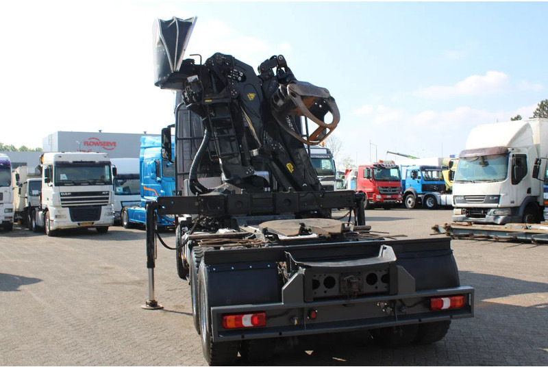 Tractor unit Mercedes-Benz Arocs 2858 + PALFINGER Z15 (2022) + 6X4 + FOREST/WOOD/METAL EDITION: picture 12