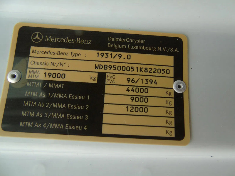 Truck Mercedes-Benz Actros 1931 + 43 METER + WUMAG SYSTEM: picture 20