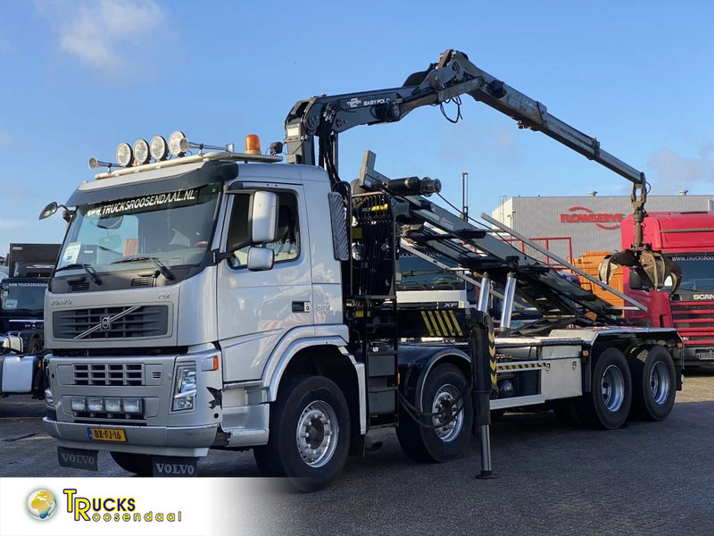 Volvo FM 370 + Euro 5 + Palfinger Z-Q170 Crane + 30ton NCH lift + Container system + hoogsta - Crane truck: picture 1 Volvo FM 370 + Euro 5 + Palfinger Z-Q170 Crane + 30ton NCH lift + Container system + hoogsta - Crane truck: picture 1