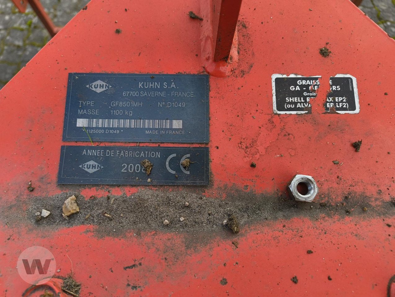 Kuhn GF 8501 MH - Tedder/ Rake: picture 5 Kuhn GF 8501 MH - Tedder/ Rake: picture 5