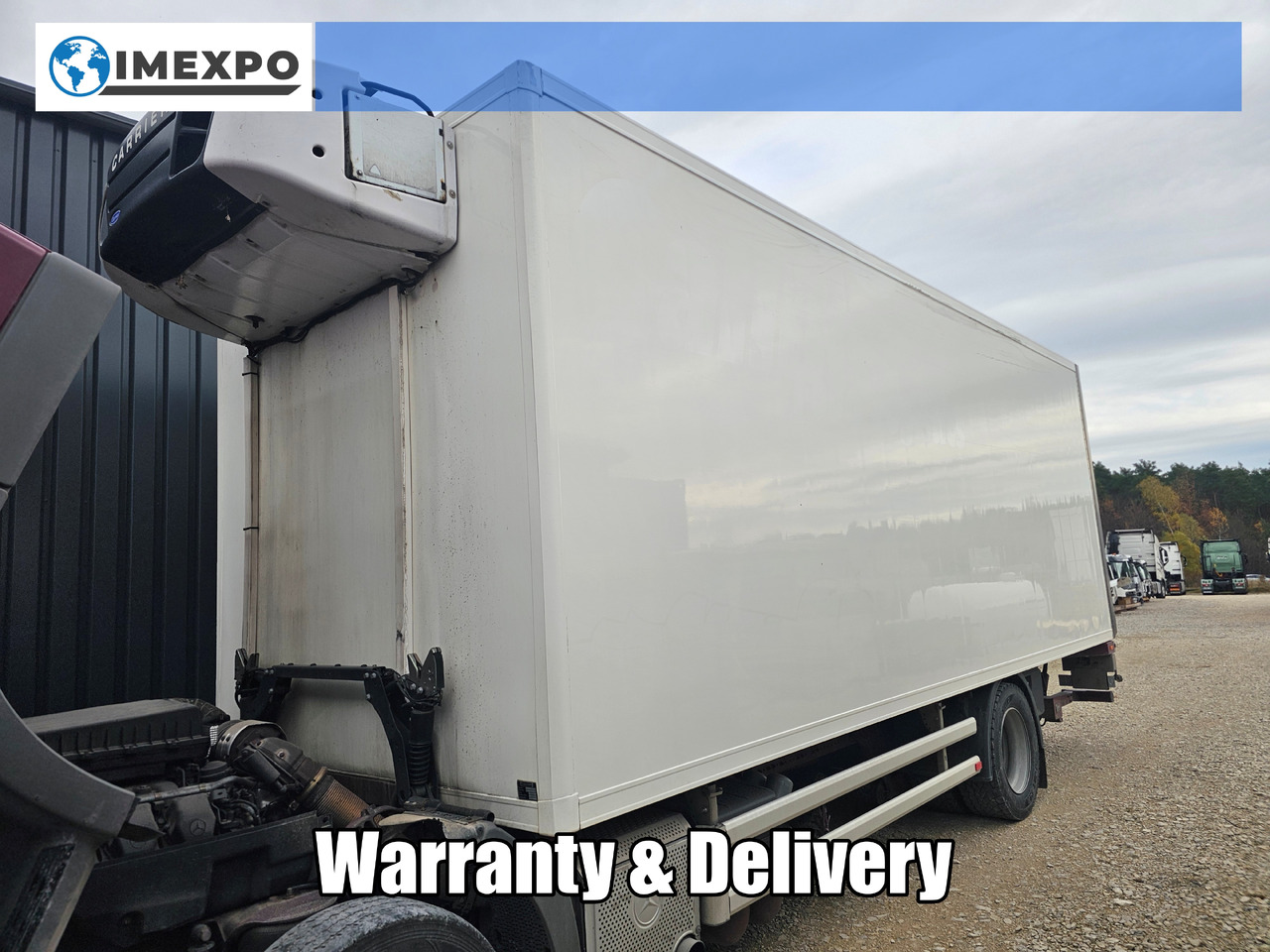 LAMBERET FRIGO BODY / CARRIER SUPRA 850MT / TAIL LIFT ZEPRO Z155 MA + REMOTE - Refrigerator swap body: picture 1 LAMBERET FRIGO BODY / CARRIER SUPRA 850MT / TAIL LIFT ZEPRO Z155 MA + REMOTE - Refrigerator swap body: picture 1