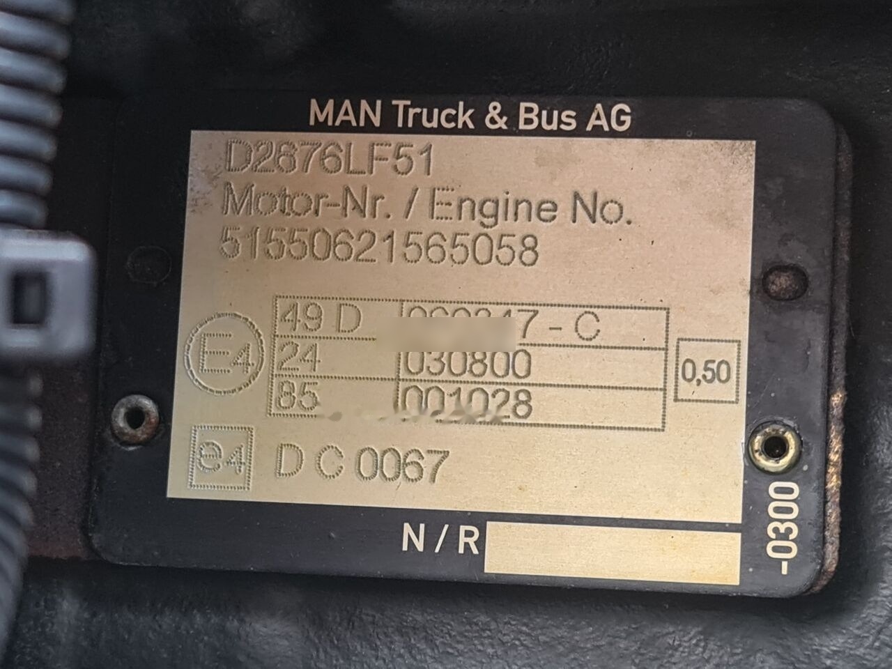 Engine for Truck MAN D2676LF51 TGX TGS EURO 6 D2676LF51 EURO 6   MAN TGX TGS EURO 6: picture 7