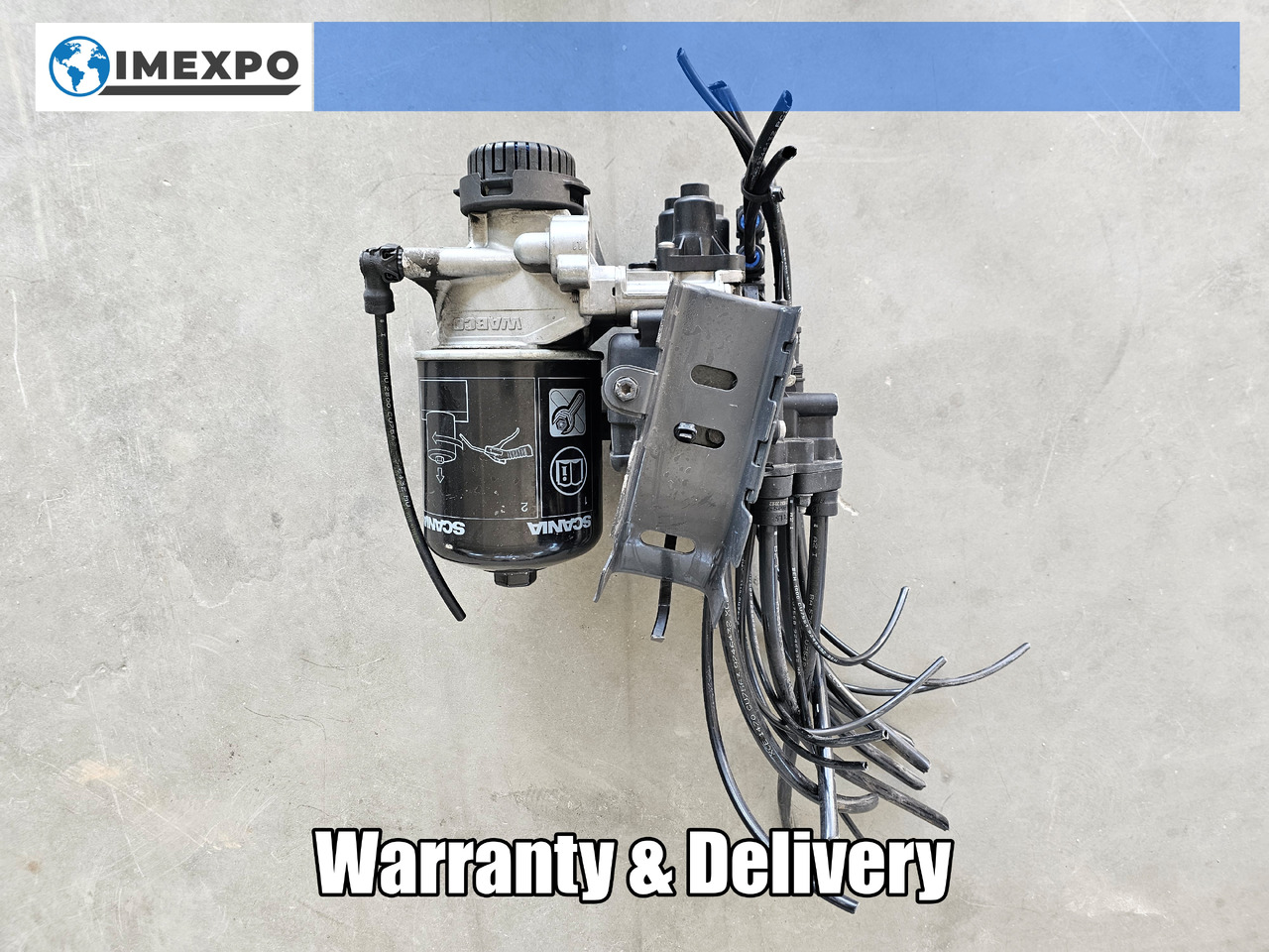 SCANIA APS AIR DRYIER VALVE / 2608040 / WORLDWIDE DELIVERY - Brake valve: picture 1 SCANIA APS AIR DRYIER VALVE / 2608040 / WORLDWIDE DELIVERY - Brake valve: picture 1