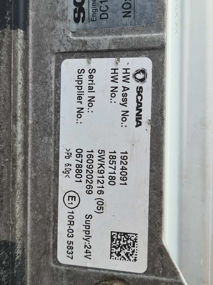 Engine SCANIA ENGINE / DC13 147 L01 450HP / EURO 6 / WORLDWIDE DELIVERY: picture 8 Engine SCANIA ENGINE / DC13 147 L01 450HP / EURO 6 / WORLDWIDE DELIVERY: picture 8