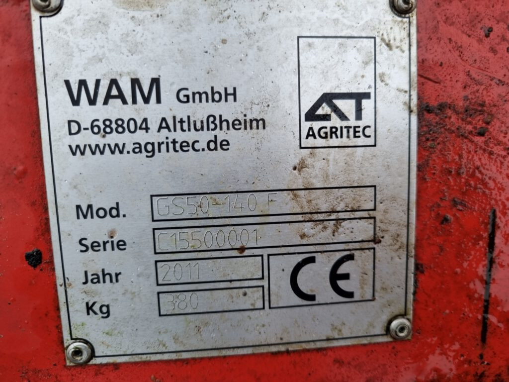WAM GS50-140F mower - Mower: picture 4 WAM GS50-140F mower - Mower: picture 4