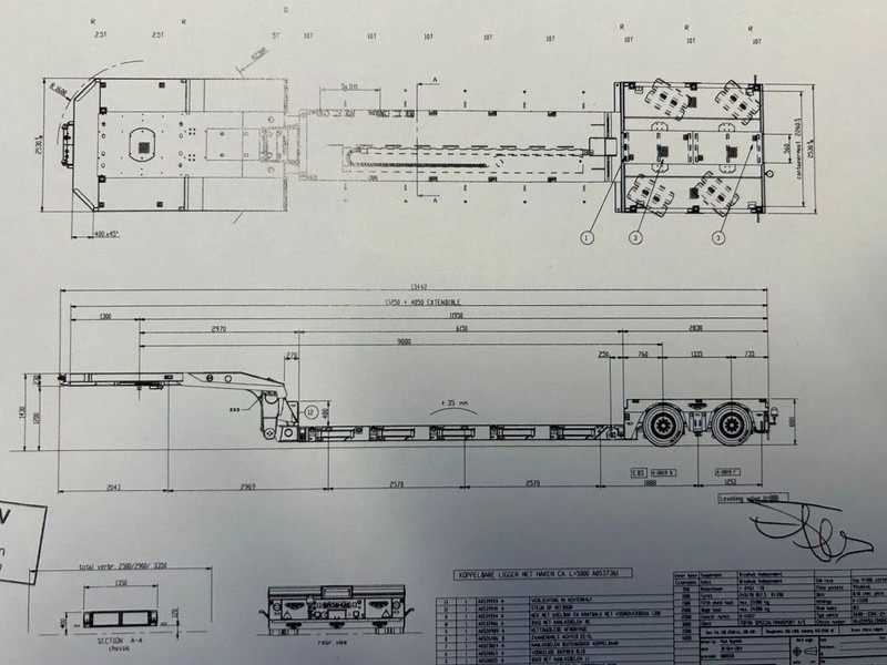 Lease a Broshuis 2 ABD | SL AXLE !!! | 4050 EXTENSION | COMBINE HARVEST TRAILER Broshuis 2 ABD | SL AXLE !!! | 4050 EXTENSION | COMBINE HARVEST TRAILER: picture 18