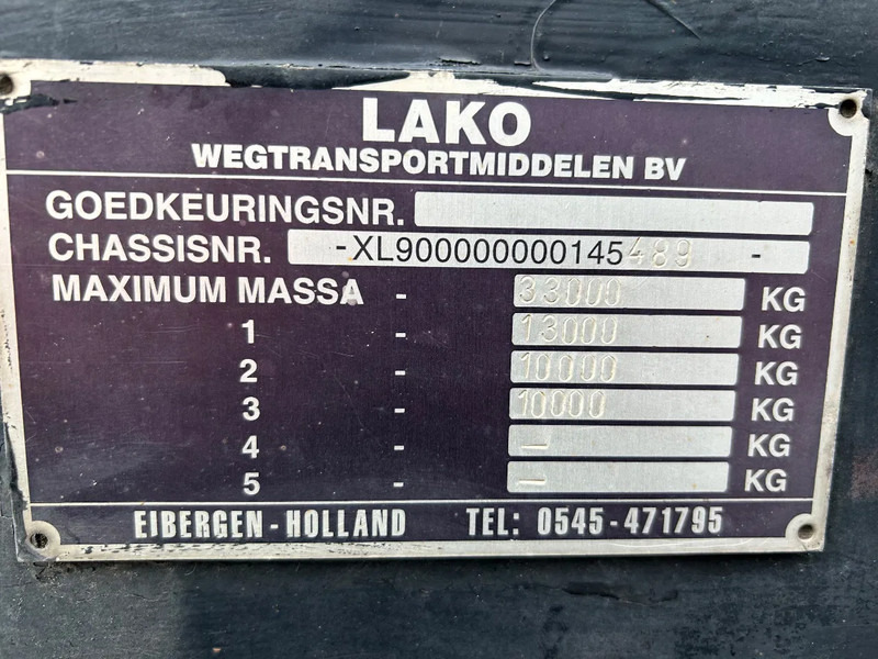 Low loader semi-trailer Faymonville LAKO | WOOD PROSSESOR TRAILER | FULL STEERING | HYDRO RAMPS | 8.5 MTR BED |: picture 10