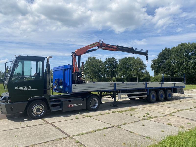 Kaiser KAISER | PALFINGER PK1550 | - Dropside/ Flatbed semi-trailer: picture 1 Kaiser KAISER | PALFINGER PK1550 | - Dropside/ Flatbed semi-trailer: picture 1