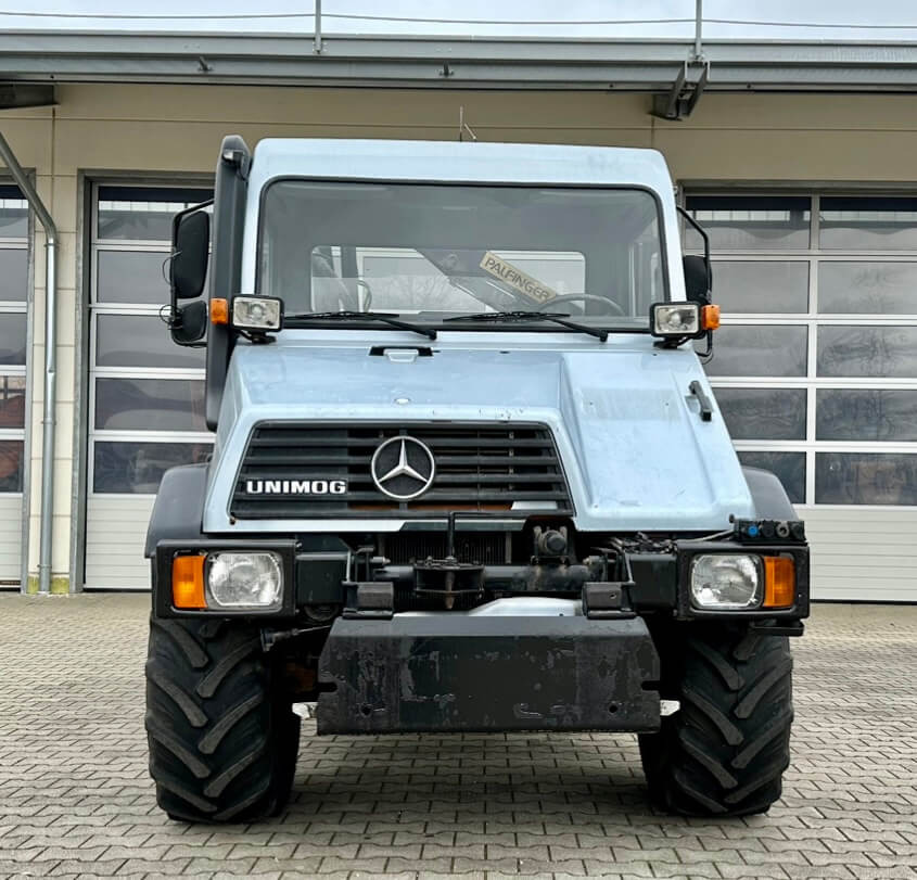 Unimog 130 - U130 418 74426 mit Kran und Winde Mer - Tipper: picture 2 Unimog 130 - U130 418 74426 mit Kran und Winde Mer - Tipper: picture 2