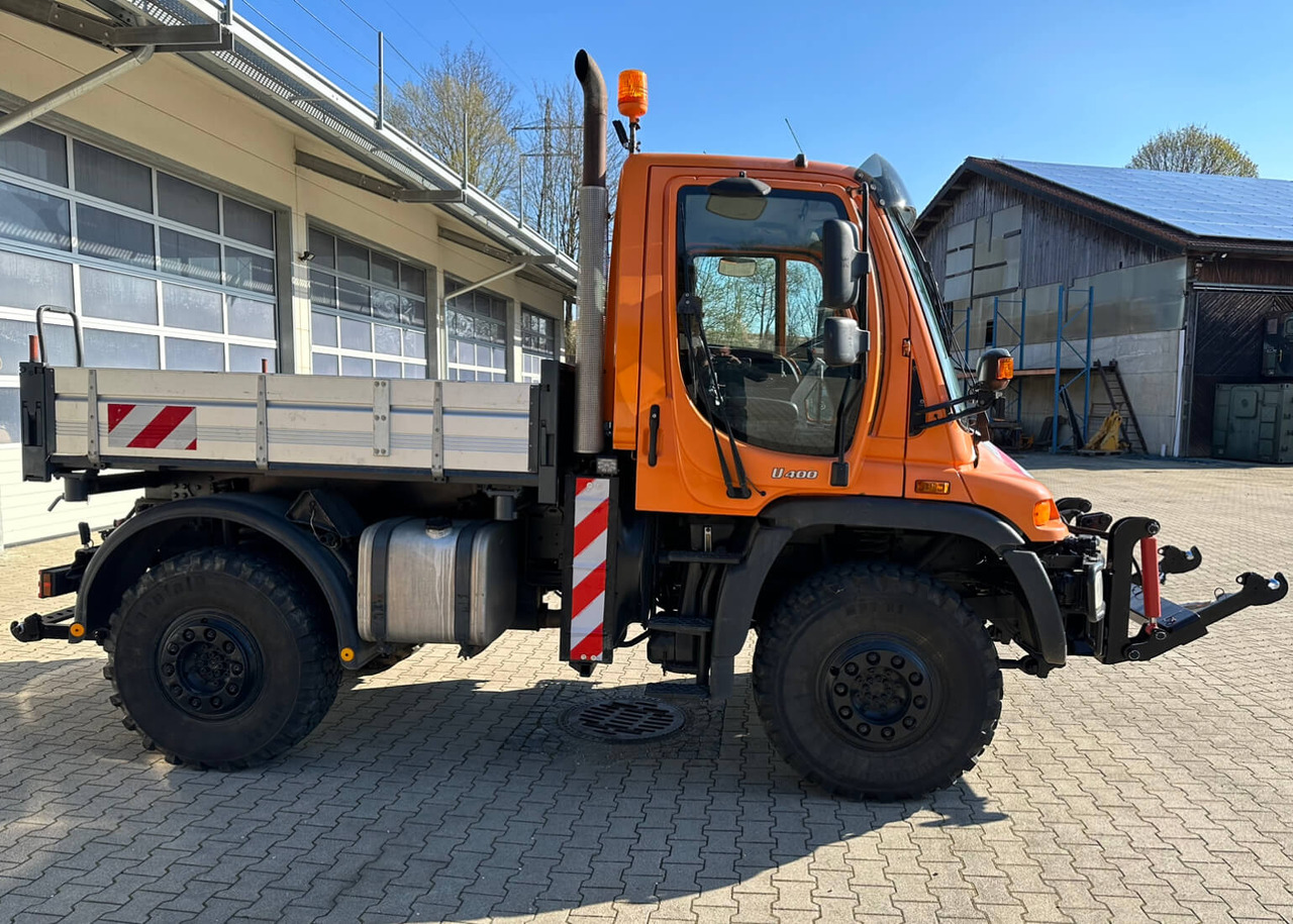 Tipper Unimog 400 - U400 405 02734 mit Heckkraftheber Mer: picture 6