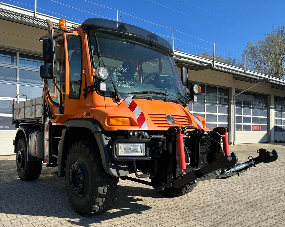 Tipper Unimog 400 - U400 405 02734 mit Heckkraftheber Mer: picture 7