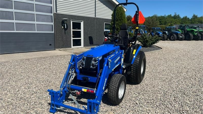 Farm tractor Solis H26 HST Turfdæk og Frontlæsser: picture 12